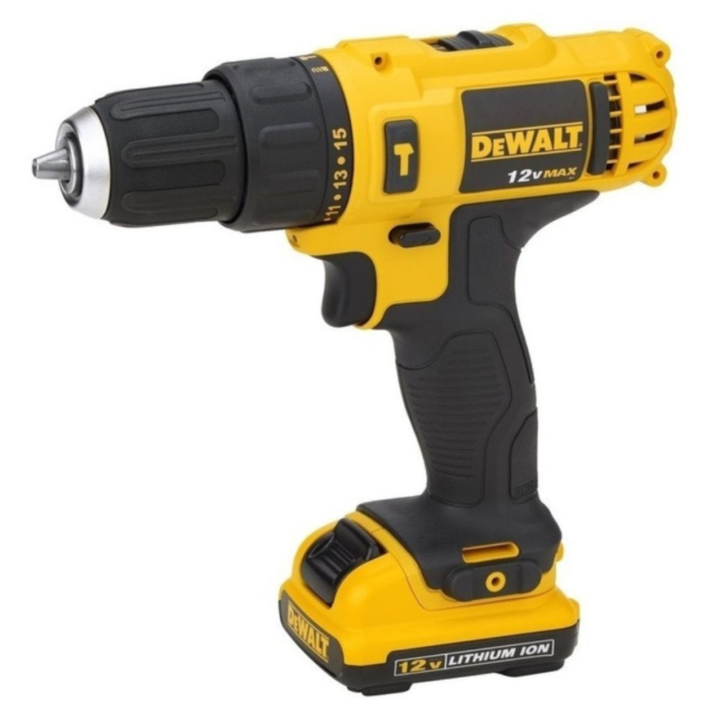 TALADRO DEWALT C/PERC.REV. DCD716D2 10 MM.