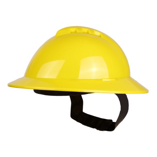 CASCO SEGU.LIBUS AMARILLO POLIET.S/VENT.S/ARNES ALA ANCHA FULL BRIM