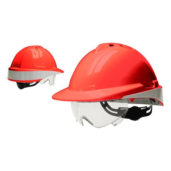 CASCO SEGU.LIBUS ROJO POLIET.S/VENT.S/ARNES MILENIUM