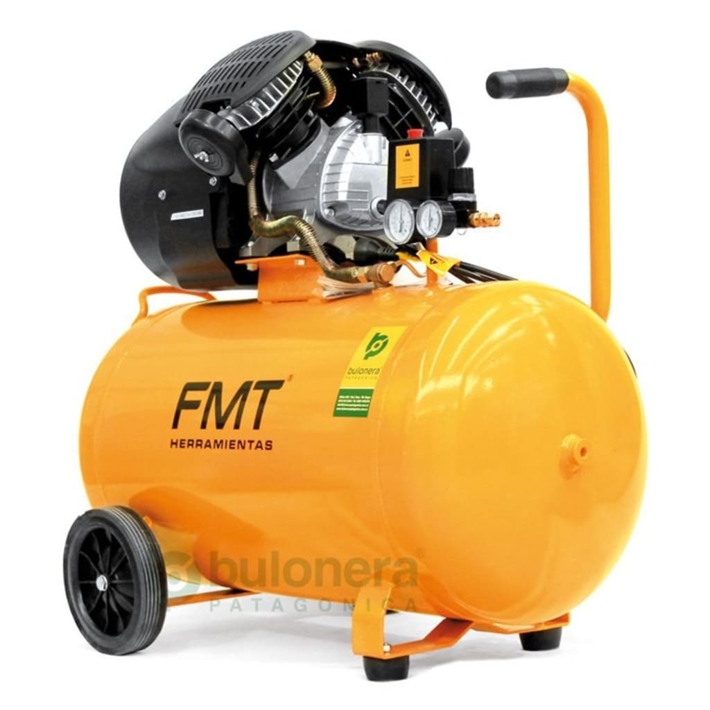 COMPRESOR FMT 4 HP.MONOF.BICILINDRICO TD-41100B 100 LT.