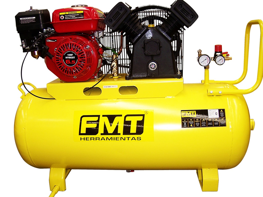 COMPRESOR FMT 6.5 HP. A EXPLOSION 8 BAR BAJA/BAJA TB-65100P 100 LT.