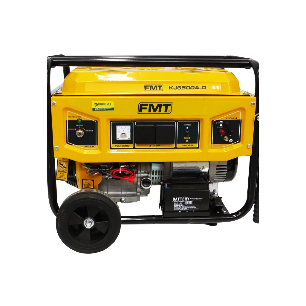 GENERADOR FMT 4T 13 HP.MONOF.ENC.ELECT.S/BATERIA KJ6500A-D 5 KVA.