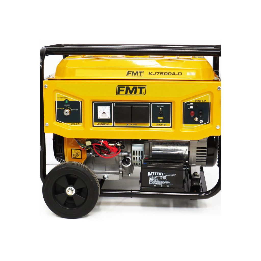 GENERADOR FMT 4T 15 HP.MONOF.ENC.ELECT.S/BATERIA KJ7500A-D 6 KVA.