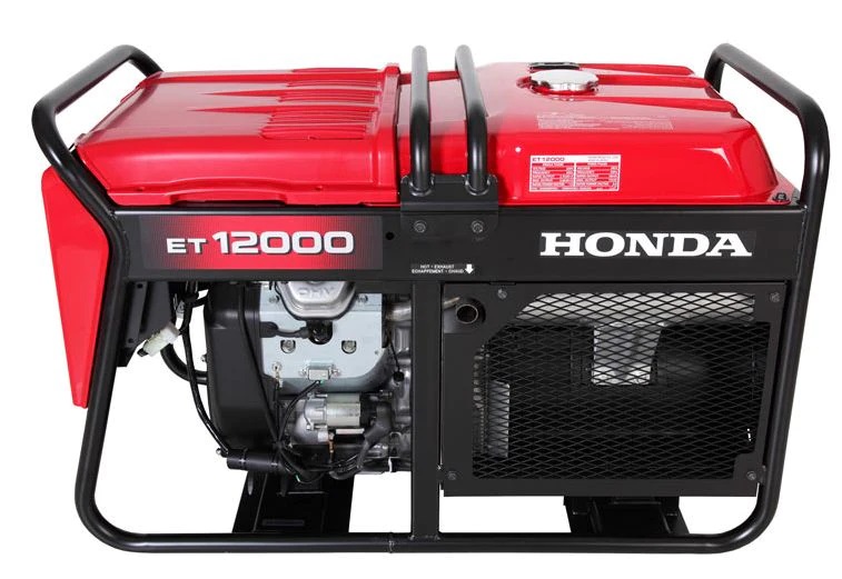 GENERADOR HONDA 20 HP.MONOF/TRIF.ENC.ELECTRICO S/BATERIA ET12000 11 KVA.