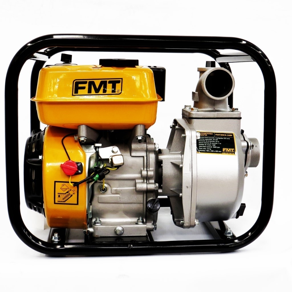 MOTOBOMBA FMT 2&quot; 4T.30 M3/H. FMTCX20-168F 5.5 HP.