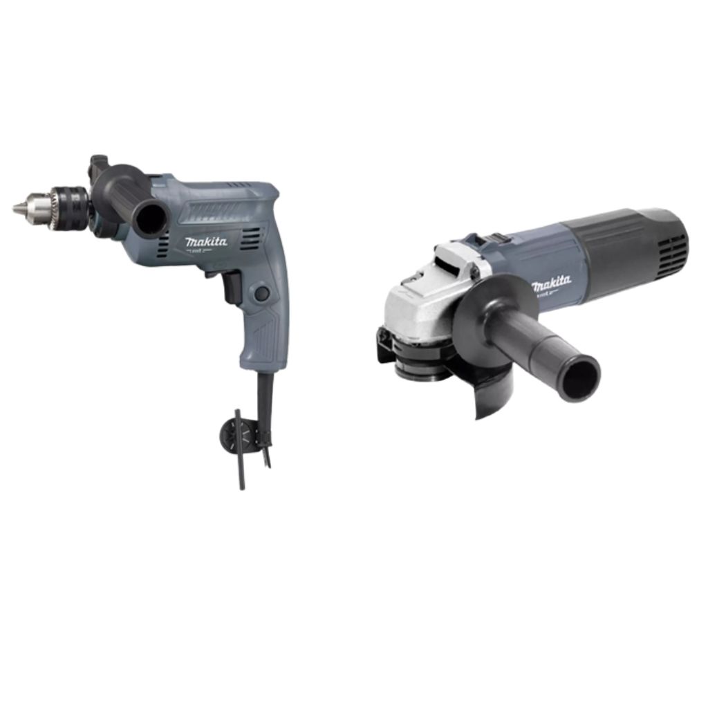 COMBO MAKITA AMOLADORA + TALADRO MTK0003G