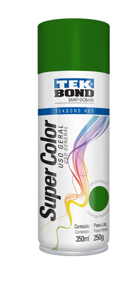 PINTURA AEROSOL TEKBOND ESMALTE SINTETICO VERDE 200 CC.