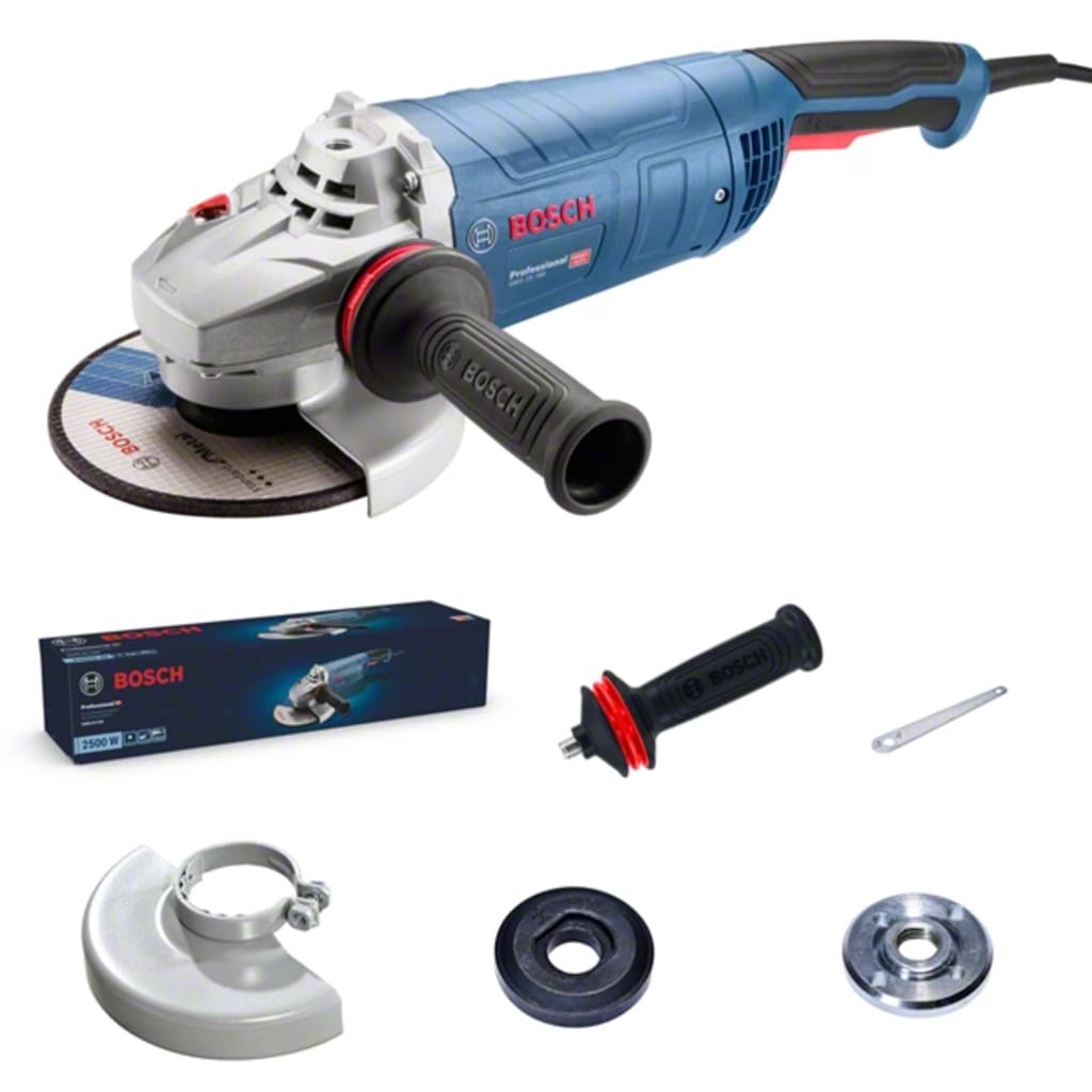 AMOLADORA ANG.BOSCH 2500W.8500 RPM.7&quot;GWS 25-180