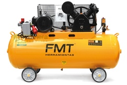 [FMTTK50250] COMPRESOR FMT CORREA 5 HP.TRIF.BAJA/BAJA 8 BAR TB-50250 250 LT.