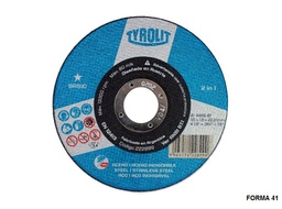 [TY34051373] DISCO TYROLIT 41 CORTE BASIC A60Q-BF 115 X 1.0 X 22.23