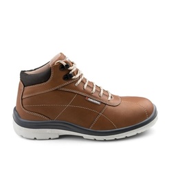 [FUNCSTREETC36] BOTIN FUNCIONAL ULTRA LIVIANO CUERO CAMEL C/PUNTERA STREET Nº 36